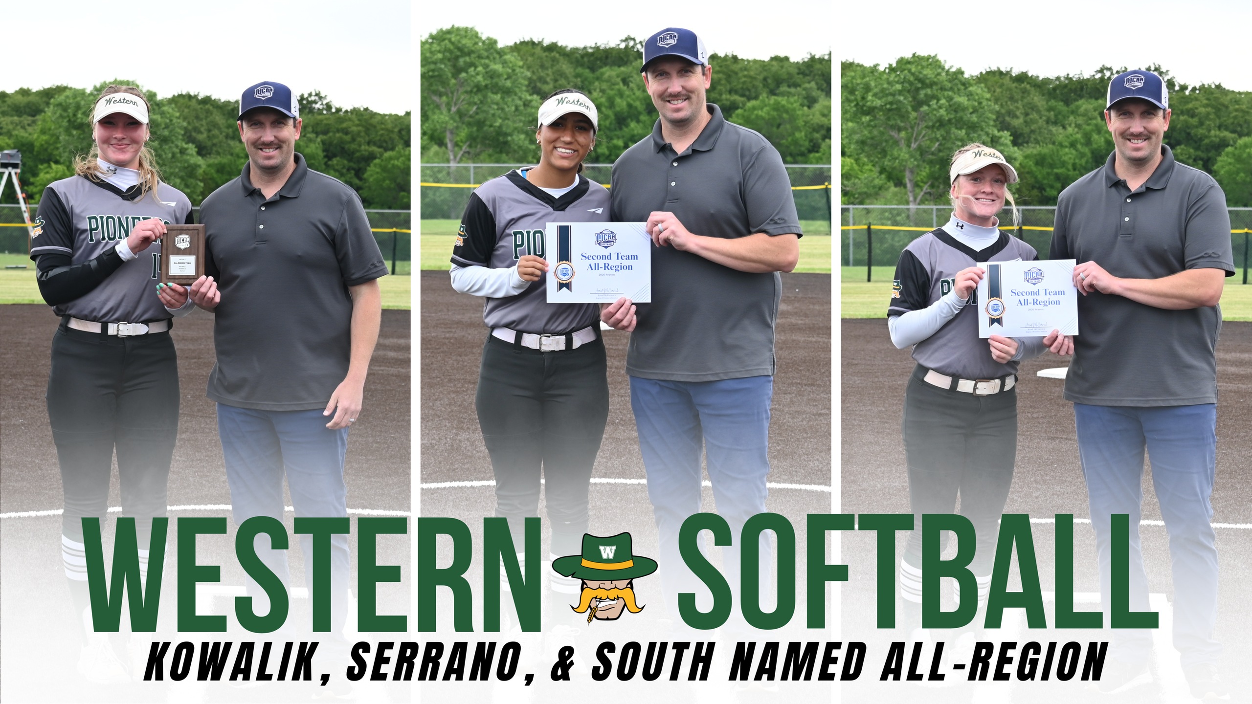 Three Pioneers Earn All-Region Softball Honors for 2026 Season